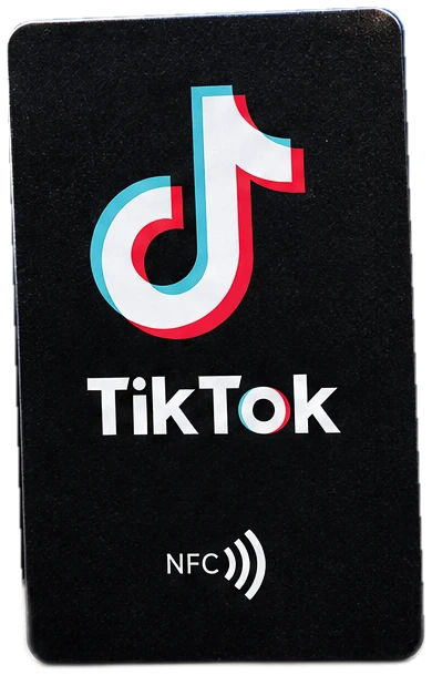 Κάρτα NFC για TikTok